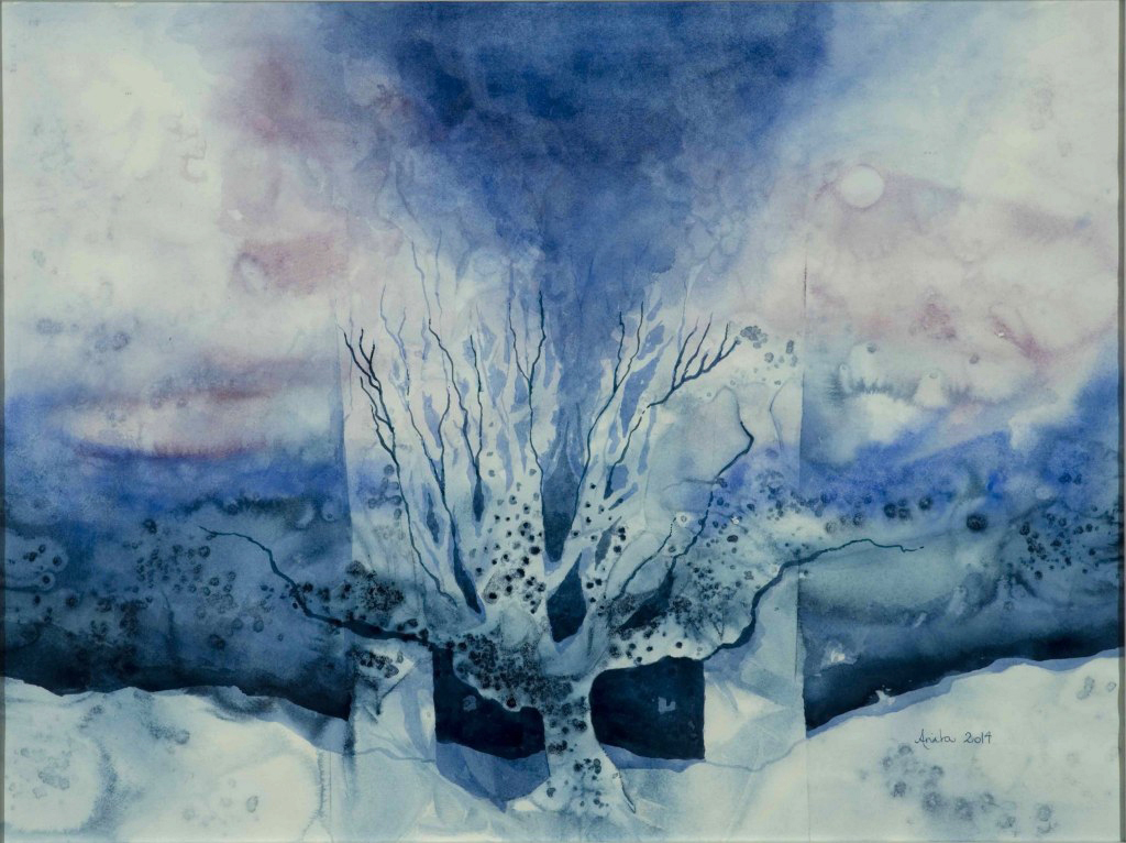 Wintertree, 62x80cm, 2014