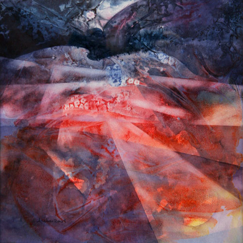 The sea and the sky IV, 36,5x36,5cm, 2004